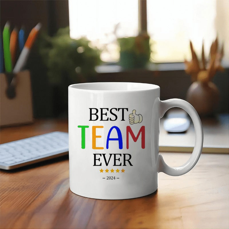 1 Pc, Funny Survivor Mugs, 11 oz Ceramic Tea Mugs, Gift Mugs, Decorative Mugs, Ideal Birthday and Holiday Gifts, Great for Office/ Home Life/ Party Gifts/ Wedding Gifts